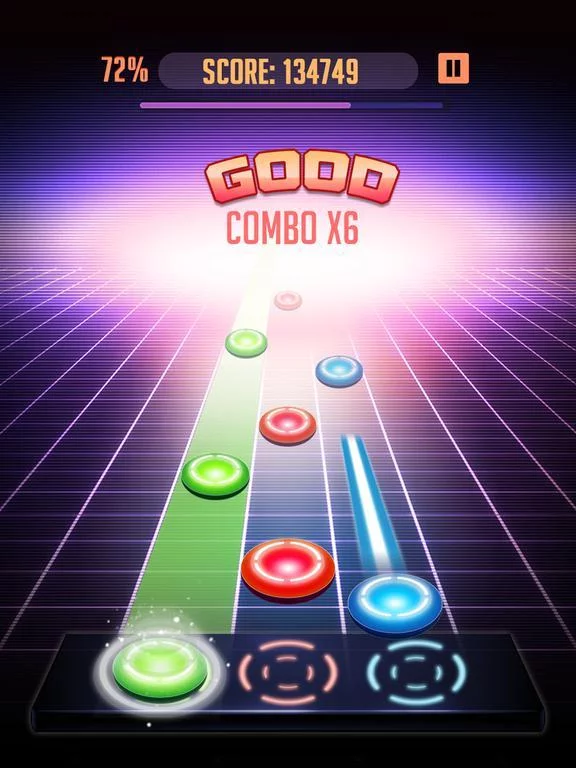 Изображение игры: Guitar Galaxy: A new rhythm game