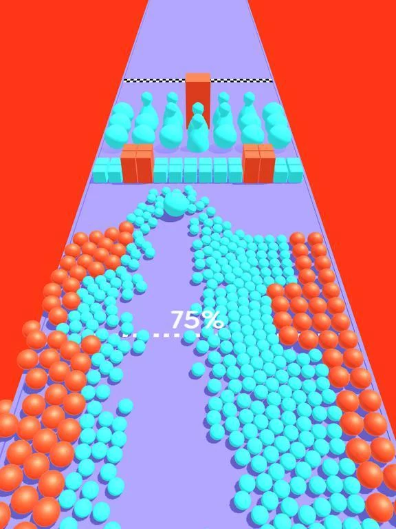 Изображение игры: Protect Dodgeball: Color Bump