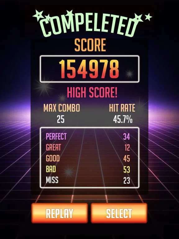Изображение игры: Guitar Galaxy: A new rhythm game