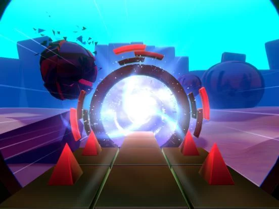 Изображение игры: Glitch Dash