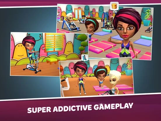 Изображение игры: Dream Gym – Build Your Own Fitness Empire!