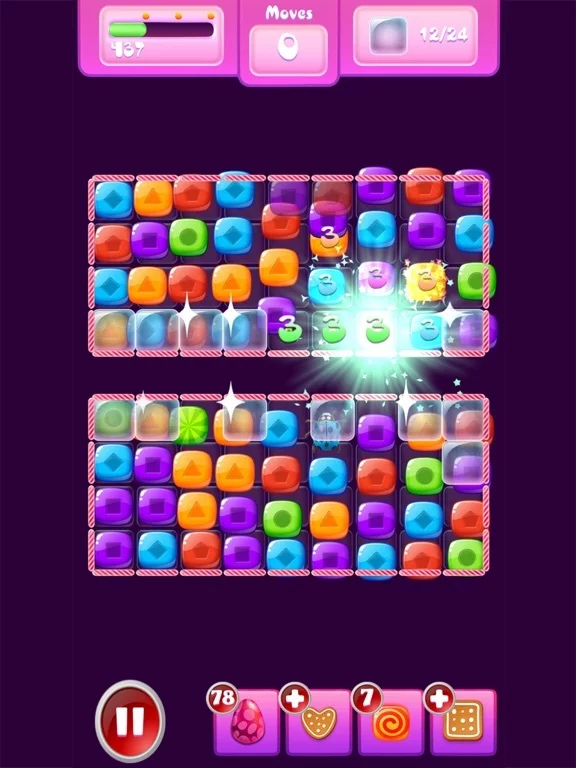 Изображение игры: Mega Candy: A Match-3 game