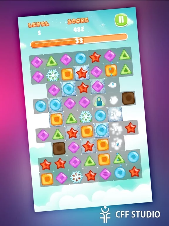Изображение игры: Candy Sweet: A Match-3 Game