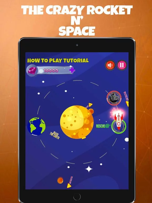 Изображение игры: Crazy Rocket n Space X