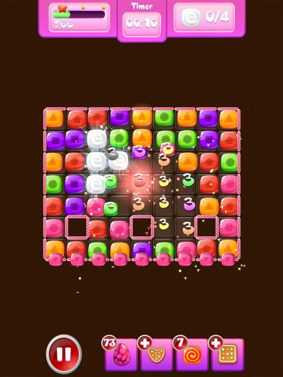 Изображение игры: Mega Candy: A Match-3 game
