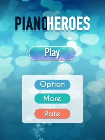 Изображение игры: Piano Heroes: A new rhythm game