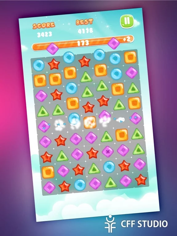 Изображение игры: Candy Sweet: A Match-3 Game
