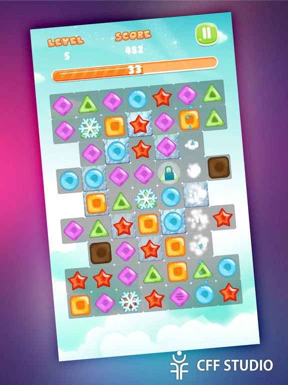 Изображение игры: Candy Sweet: A Match-3 Game