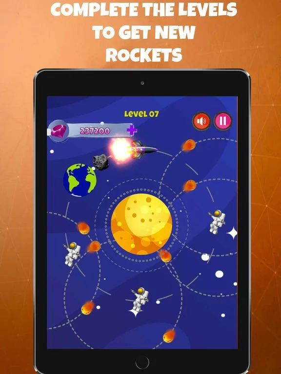 Изображение игры: Crazy Rocket n Space X