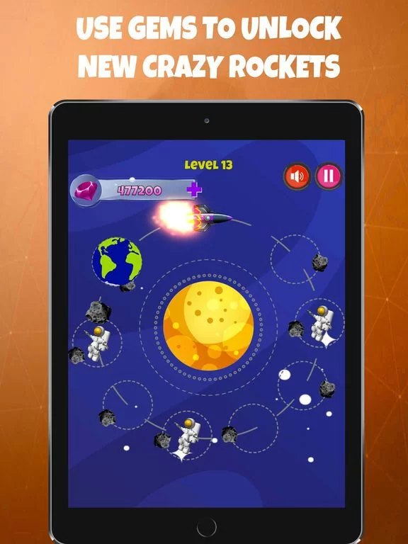 Изображение игры: Crazy Rocket n Space X
