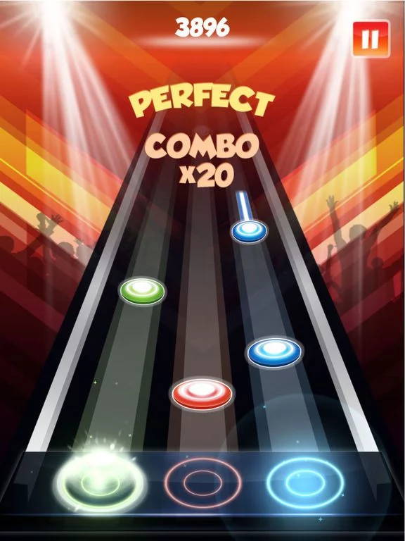 Изображение игры: Rock Hero: A new rhythm game