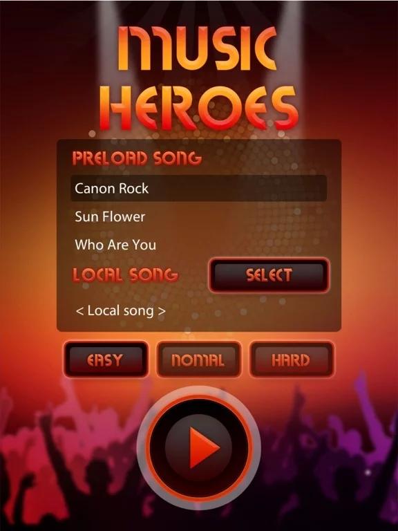 Изображение игры: Music Heroes
