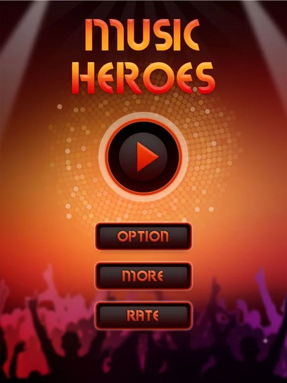 Изображение игры: Music Heroes