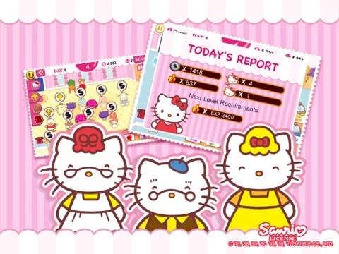 Изображение игры: Hello Kitty Cafe! HD