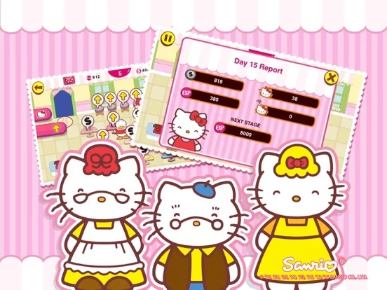 Изображение игры: Hello Kitty Cafe!