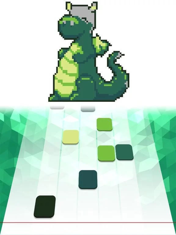 Изображение игры: Coloring Tiles