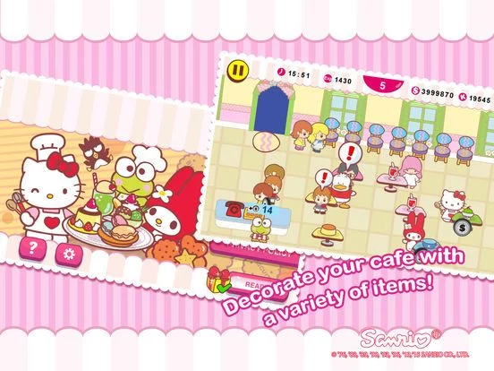 Изображение игры: Hello Kitty Cafe!