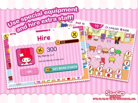 Изображение игры: Hello Kitty Cafe! HD