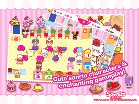 Изображение игры: Hello Kitty Cafe! HD