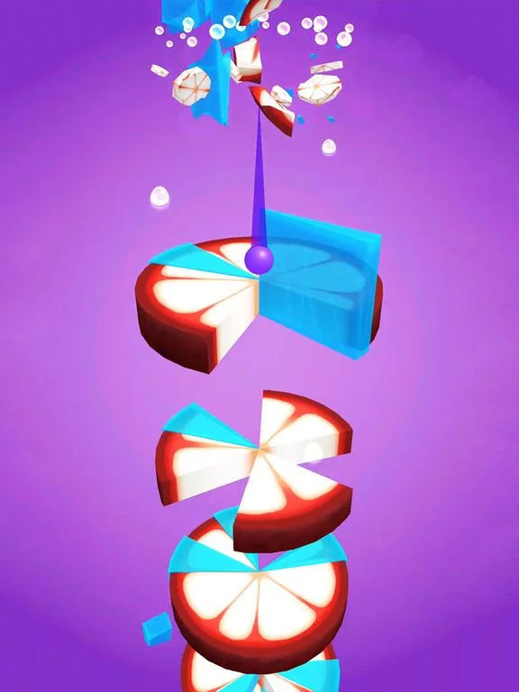 Изображение игры: Helix Crush - Fruit Slices