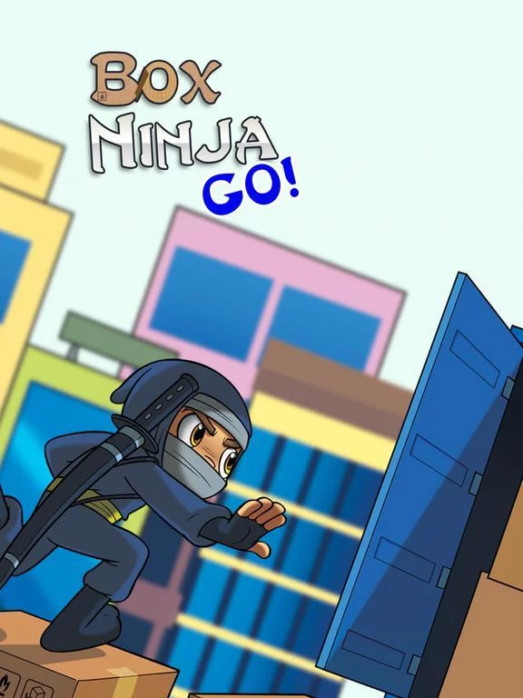 Изображение игры: Box Ninja GO!