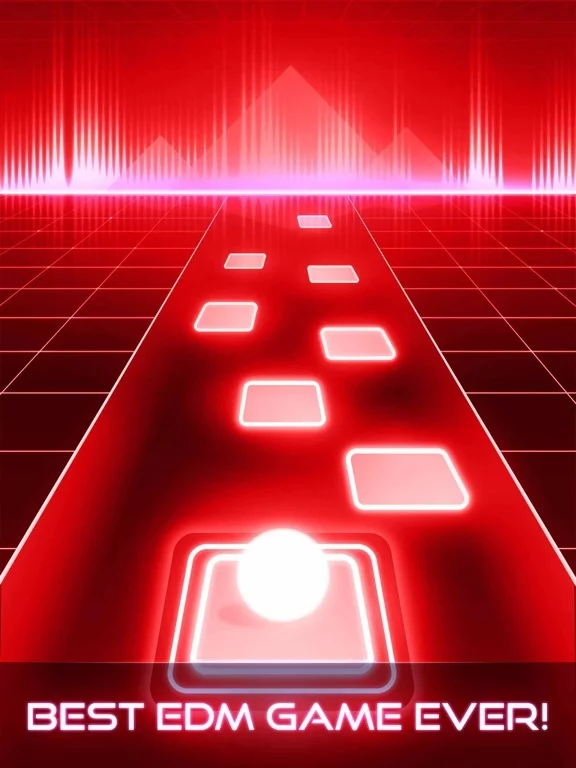 Изображение игры: Tiles Hop - EDM Rush
