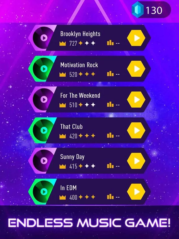Изображение игры: Tiles Hop - EDM Rush