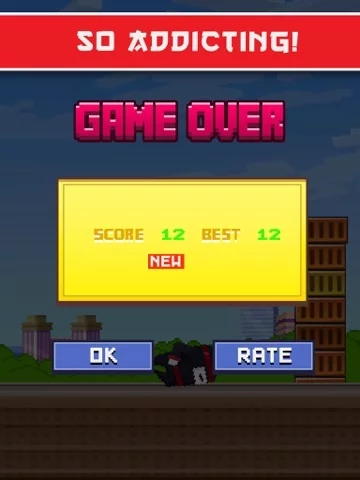 Изображение игры: Jumpy Spring Ninja - jump, dodge, & circle!