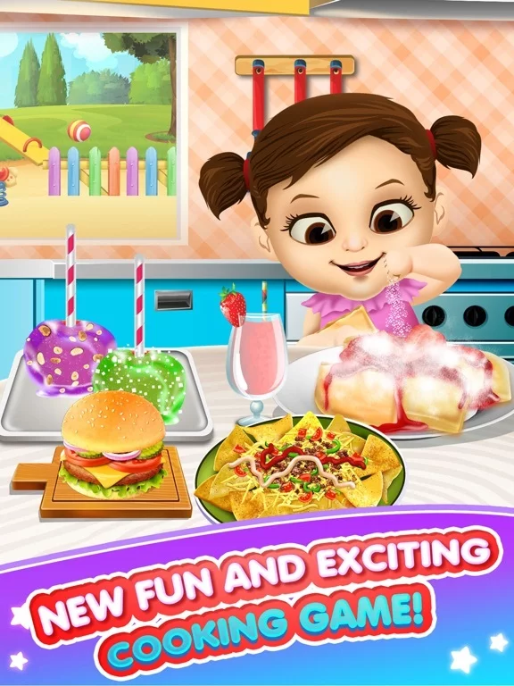 Изображение игры: Fair Food Candy Maker Salon - Fun Cake Food Making & Cooking Kids Games for Boys Girls