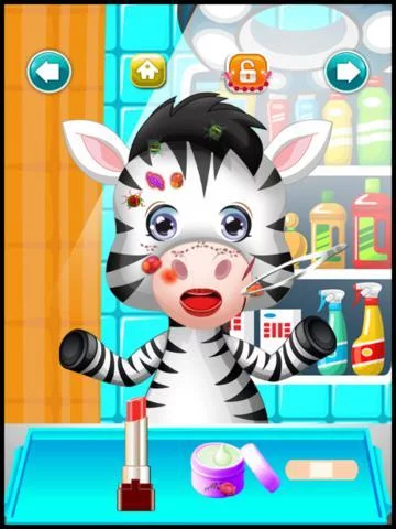 Изображение игры: Baby Pet Doctor & Little Animal Care - virtual pets vet spa & salon kids games for boys & girls