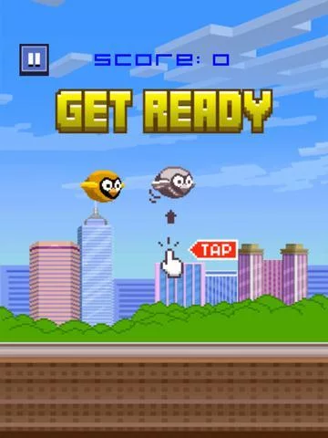 Изображение игры: Brave Splashy Bird - a jumpy fish fly floppy game