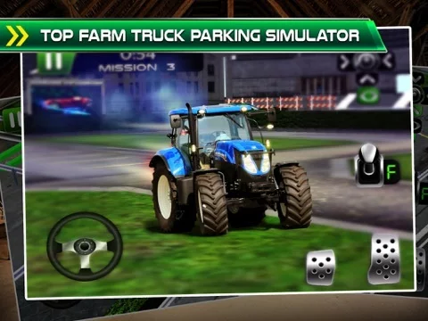 Изображение игры: Farming Truck Parking Simulator - 3D Real Farm Car Driving & Park Racing Sim Games