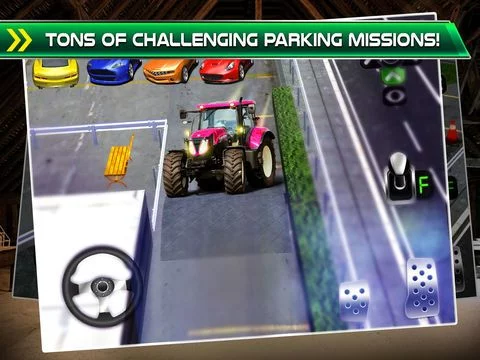 Изображение игры: Farming Truck Parking Simulator - 3D Real Farm Car Driving & Park Racing Sim Games