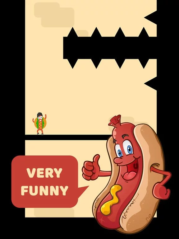 Изображение игры: Jumping Hotdog