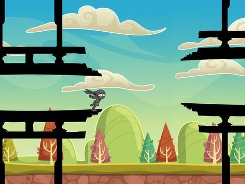 Изображение игры: Jumping Ninja: Rooftop Run
