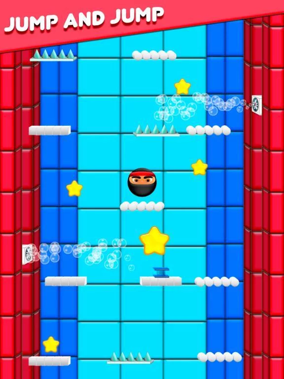 Изображение игры: Cool Ninja Game Fun Jumping