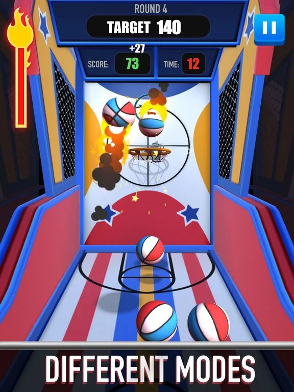 Изображение игры: Score King-Basketball Games 3D
