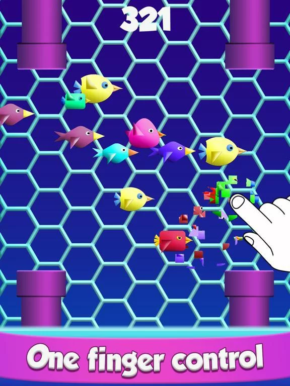 Изображение игры: Cool Birds Game - Fun Smash