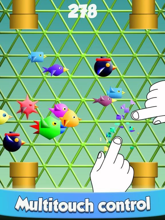 Изображение игры: Cool Birds Game - Fun Smash