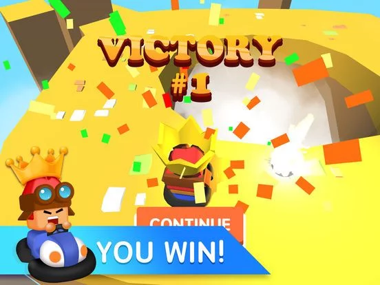 Изображение игры: Bumper Kart.io: Crash and Bomb
