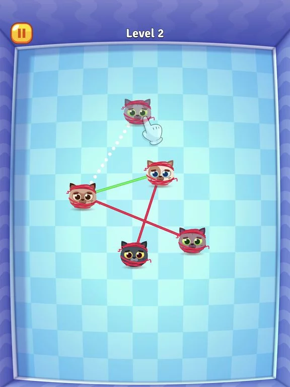 Изображение игры: Knotty Cats