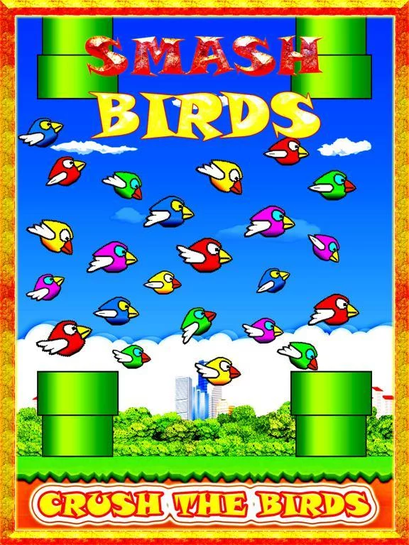 Изображение игры: Smash Birds: Fun and Cool for Boys Girls and Kids