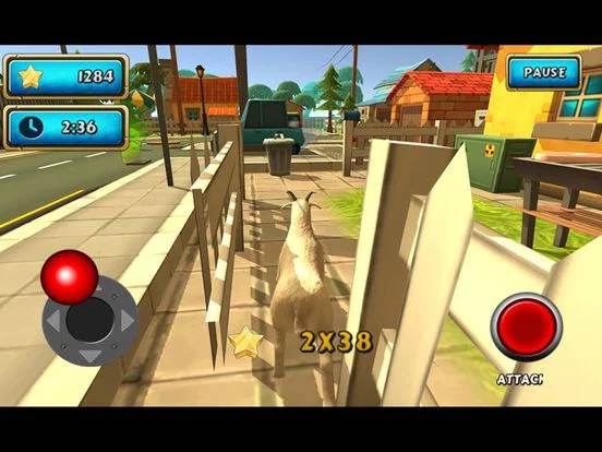Изображение игры: Frenzy Wild Goat Sim Rampage 3D