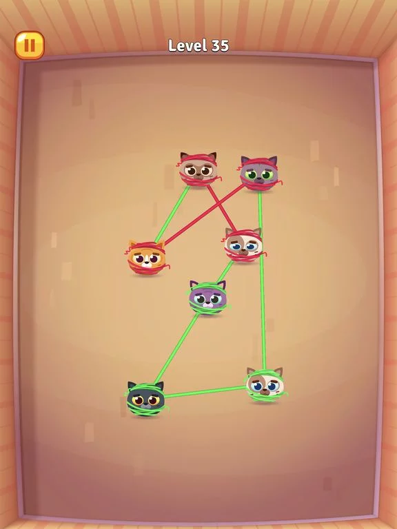 Изображение игры: Knotty Cats