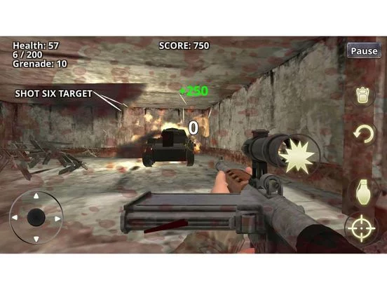 Изображение игры: War Battleground WW2 Shooter