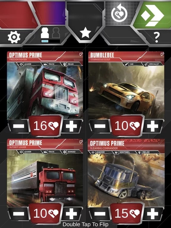 Изображение игры: Transformers TCG Companion App