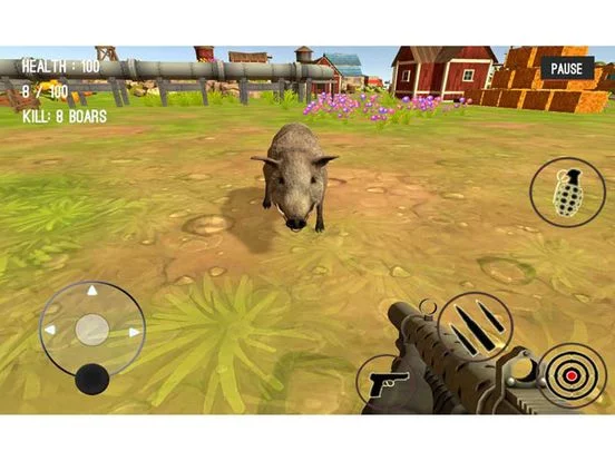 Изображение игры: Wild Zoo Animals Hunting City