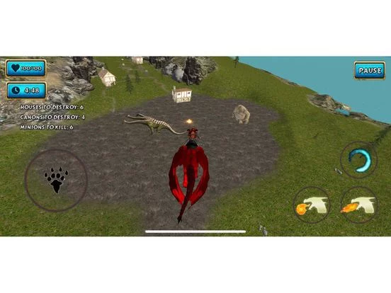 Изображение игры: Fire Flying Dragon Simulator