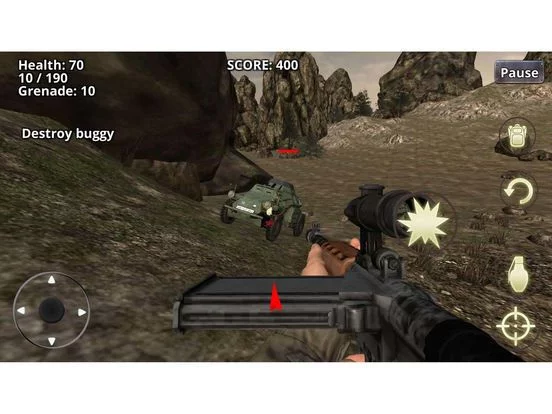 Изображение игры: War Battleground WW2 Shooter