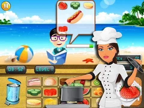 Изображение игры: Cooking Chef Beach Bistro